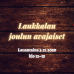 PERUTTU: Laukkalan joulun avajaiset