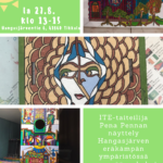 Taidetta metsässä!