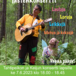 Satumainen lastenkonsertti ke 7.6 klo 18:00