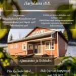 Hemmottelu ja hoitopäivä Harjulassa ma 18.8.