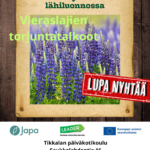 Vieraslajitorjuntatalkoot ke 10.6. klo 15